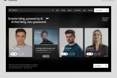 UI/UX Design for AI-powered HR-tech Service